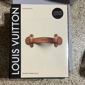 Louis Vuitton Modern Luxury Book with Tan Accents